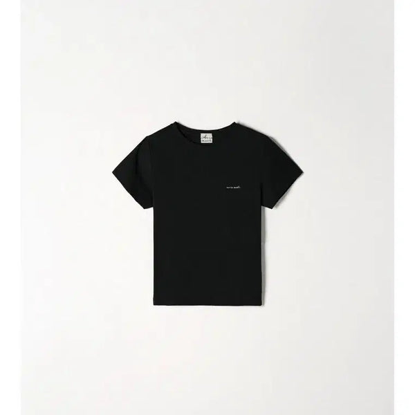 [BUNJANG] AbraMoi Essential T-Shirt Black Size 1 / 아비에무아 에센셜 반팔티