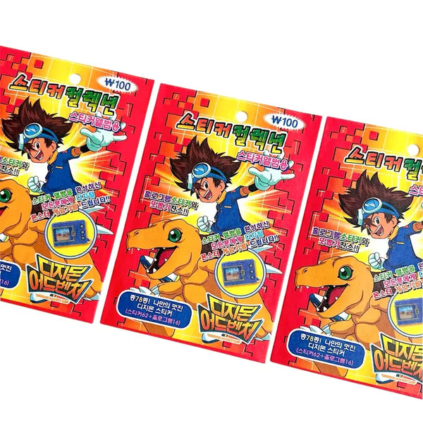 [BUNJANG] Digimon Adventure Sticker Collection / 고전) 디지몬 어드벤처 스티커 컬렉션