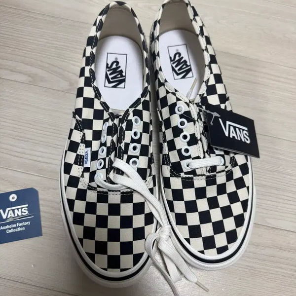 [BUNJANG] Vans Authentic Anaheim Checkerboard Shoes 290 / 반스 어센틱 에너하임 체커보드 290