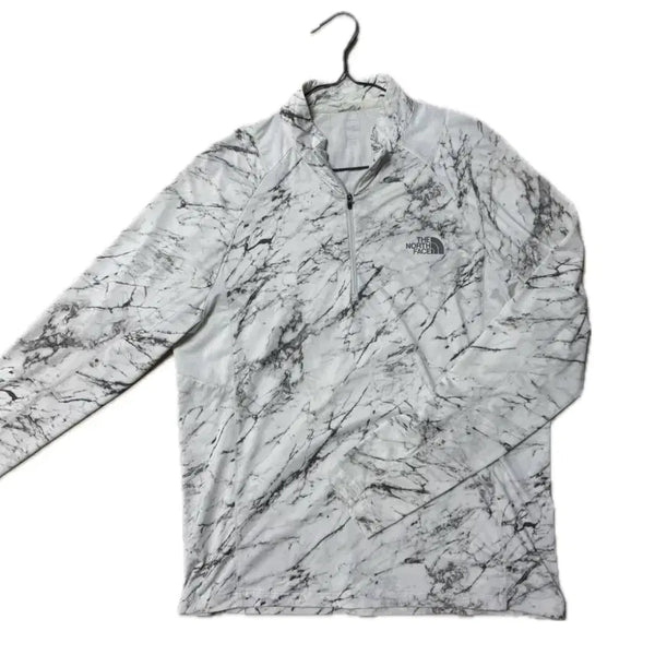 [BUNJANG] The North Face Men's Long Sleeve Half-Zip Marvel Panto Functional T-Shirt / 노스페이스 긴팔 반집업 마블 팬턴 기능성 티셔츠