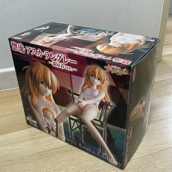 [BUNJANG] Evangelion Asuka Langley Soryu TV Edition Cold Cast Resin Statue / 에반게리온 소류 아스카 랑그레이 tv판 콜드캐스트 레진 완성품 좌상
