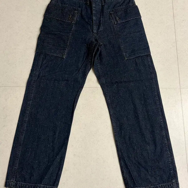 [BUNJANG] RRL Cargo Denim Monkey Pants 30x30 / RRL 더블알엘 카고데님 몽키팬츠 30x30사이즈