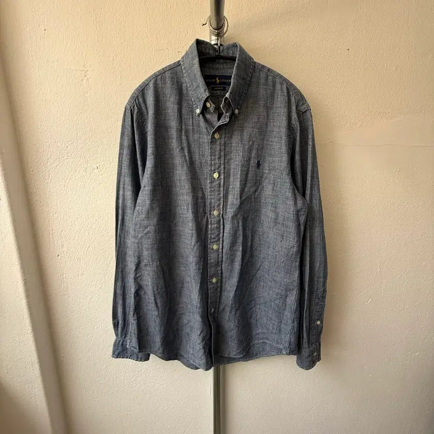 [BUNJANG] Polo Ralph Lauren Chambray Shirt / [S] 폴로 랄프로렌 샴브레이 셔츠
