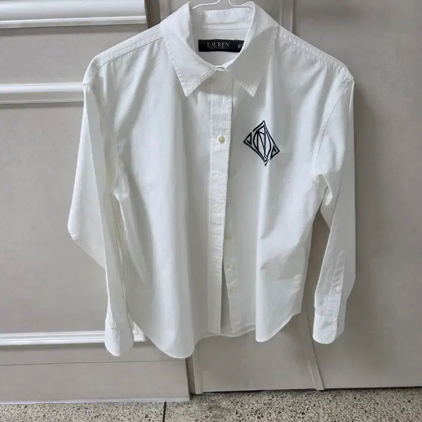 [BUNJANG] Polo Ralph Lauren White Women's Shirt XS / 폴로 랄프로렌 화이트 여성 셔츠 xs