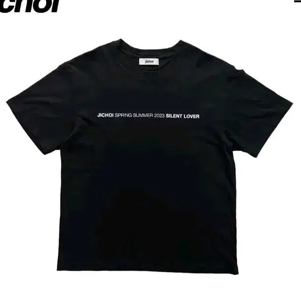 [BUNJANG] Jichoice SS23 Sleeve Pocket Short Sleeve T-Shirt Black / 지초이 SS23 슬리브 포켓 반팔 티셔츠 블랙