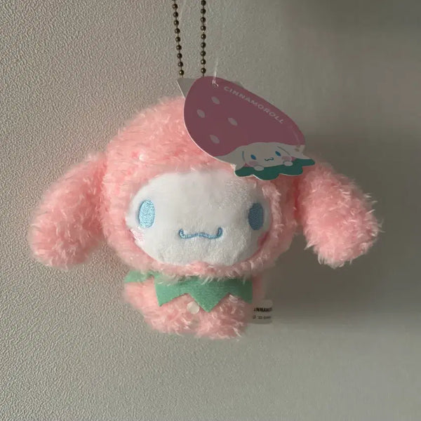 [BUNJANG] Cinnamoroll Strawberry Cosplay Plush / 시나모롤 무뉴 이치고 딸기코스프레