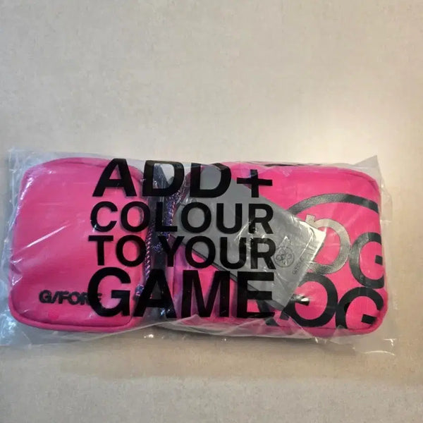 [BUNJANG] G/FORE Pink Two Pocket Belt Bag / 지포어 핑크 투포켓 벨트백