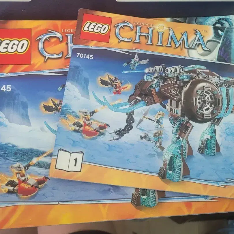 [BUNJANG] LEGO 70145 Legends of Chima Maula's Ice Mammoth Stomper / 레고 70145 키마의 전설 마울라의 아이스 매머드 스톰퍼 팝니다.
