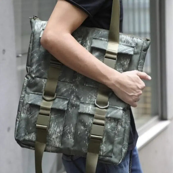 [BUNJANG] Nike Men's Camo Daily Tote Bag Shoulder Bag / 나이키 데일리 남성 카모 토드백 숄더백 가방 거의새것 사랑봉봉