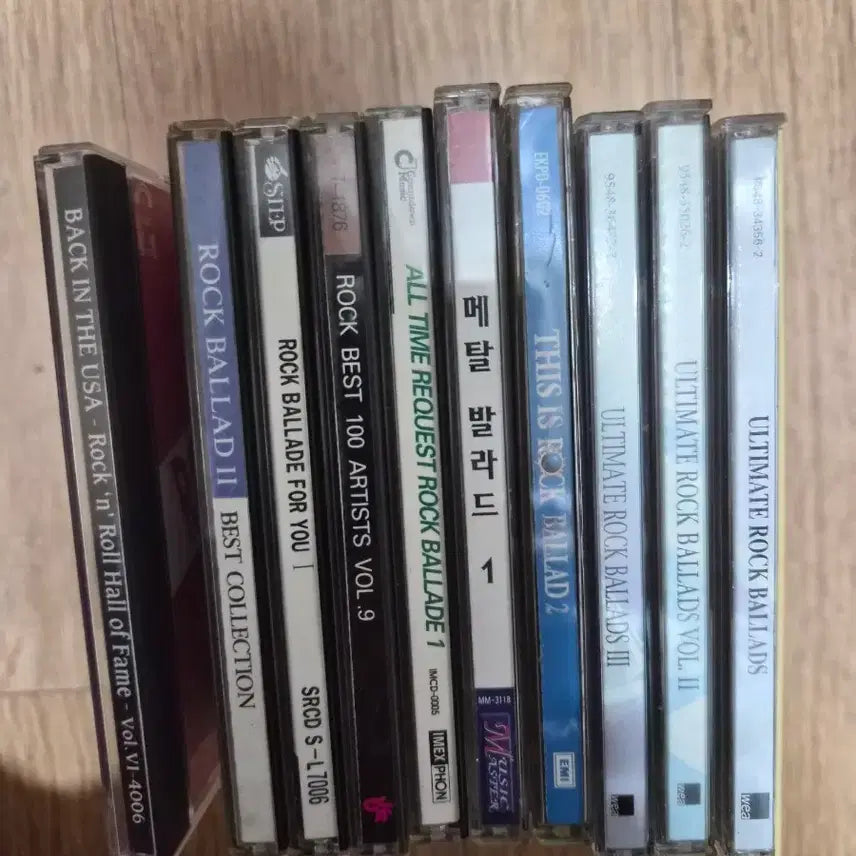 [BUNJANG] Rock Ballad CD Collection / 락 발라드 CD 모음