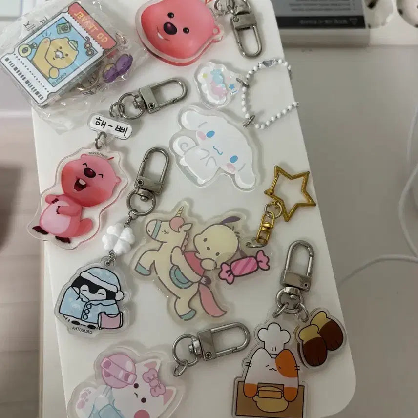 [BUNJANG] Bundle Set Keychain / 일괄 키링