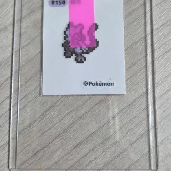 [BUNJANG] Pokemon Pixel Mew Sticker / 픽셀 뮤츠 띠부씰