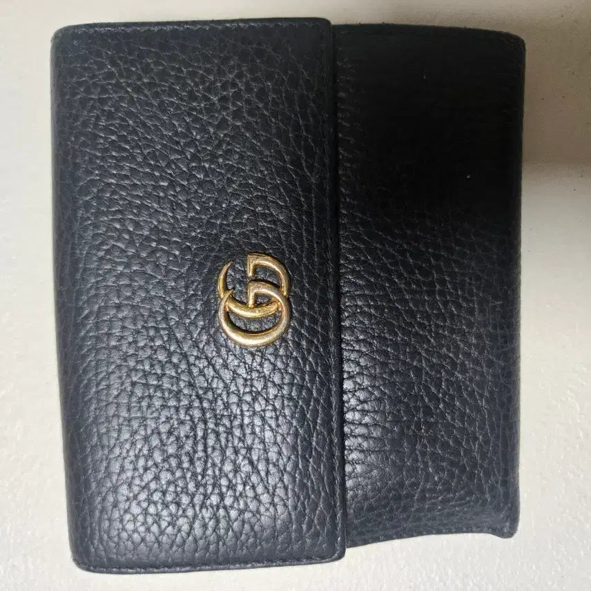 [BUNJANG] Gucci Marmont Wallet Black / 구찌 마몽트 지갑 블랙