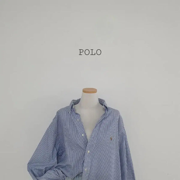[BUNJANG] Polo Ralph Lauren Striped Shirt XL / No.26061202 폴로 랄프로렌 스트라이프 셔츠