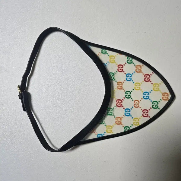 [BUNJANG] Gucci Rainbow GG Logo Sun Cap / 구찌 썬캡 레인보우 GG 로고