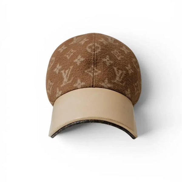 [BUNJANG] Louis Vuitton Monogram Cashmere Baseball Cap - Size M / 루이비통 모노그램 캐시미어 볼캡 M 루이비통 모자