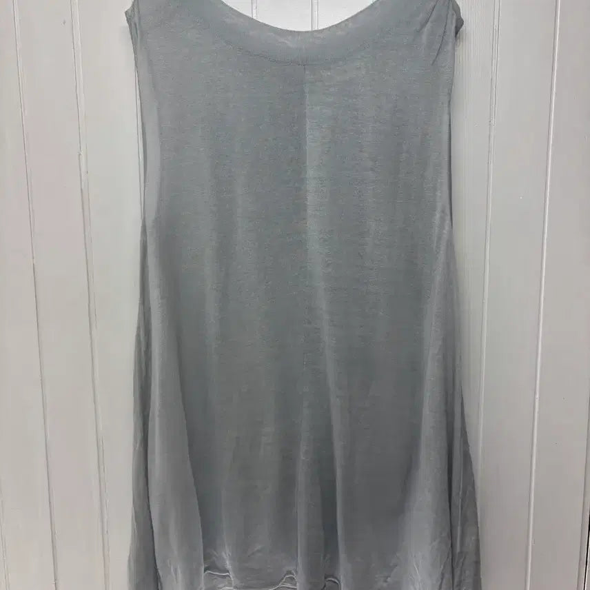 [BUNJANG] Olive Garden Sky Blue Sleeveless Summer Knit Top - Women's Free Size / 올리브가든 하늘색 민소매 여름니트 여성F  가