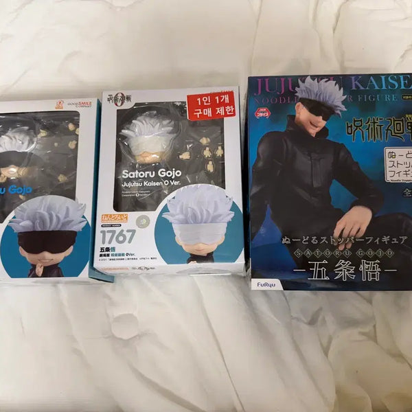 [BUNJANG] Jujutsu Kaisen Satoru Gojo Nendoroid & Noodle Stopper Figure Set / 주술회전 고죠 넨도로이드 & 누들 스토퍼