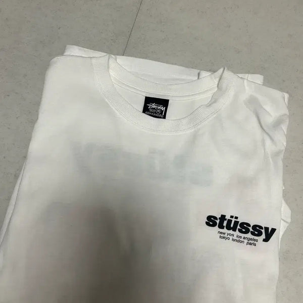 [BUNJANG] Stussy Rulership T-Shirt White / 스투시룰러스티셔츠M