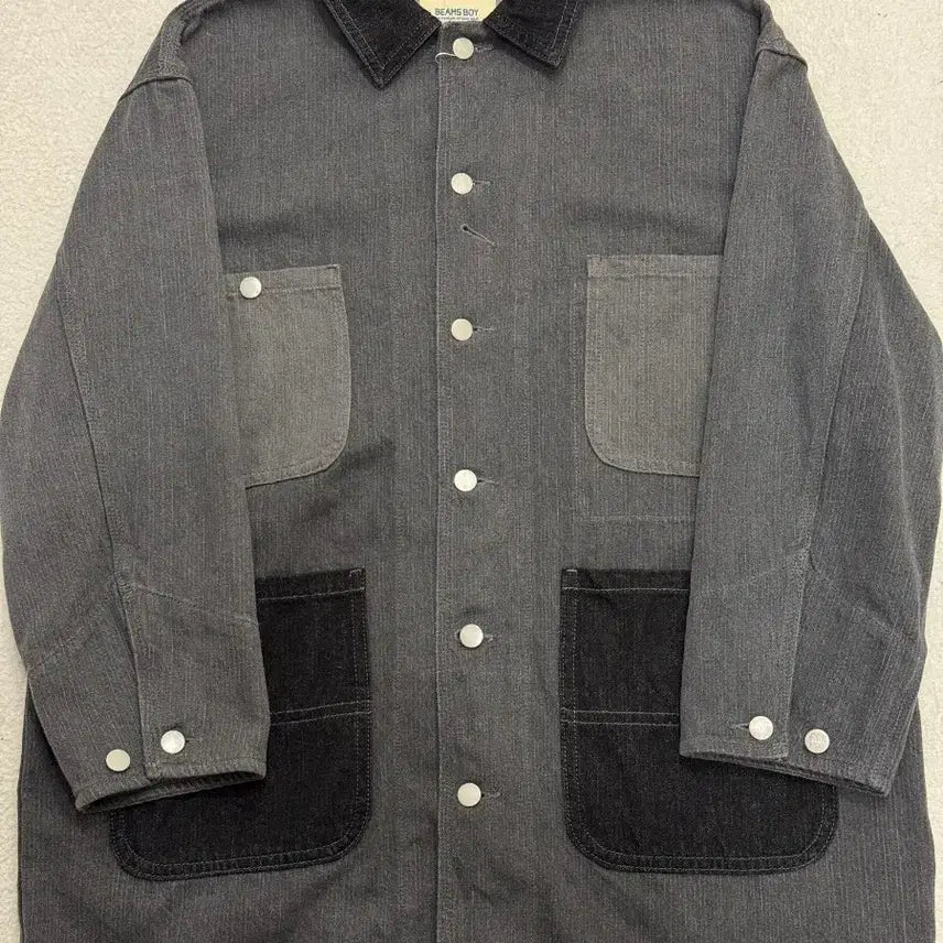 [BUNJANG] Beams Boy Crazy Big Coverall Jacket / 빔즈 보이 크레이지 빅 커버올 자켓