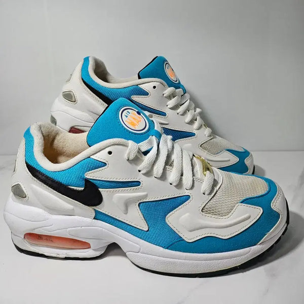 [BUNJANG] Nike Air Max 2 Light Lagoon Blue / 나이키 정품 에어맥스2 라이트 라군블루 270