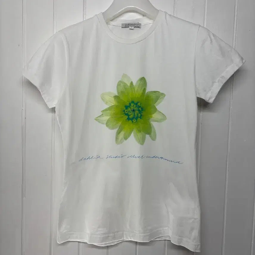 [BUNJANG] Women's Signature Short Sleeve T-Shirt XS (44) / 시그니처 반팔 여성XS(44) 가