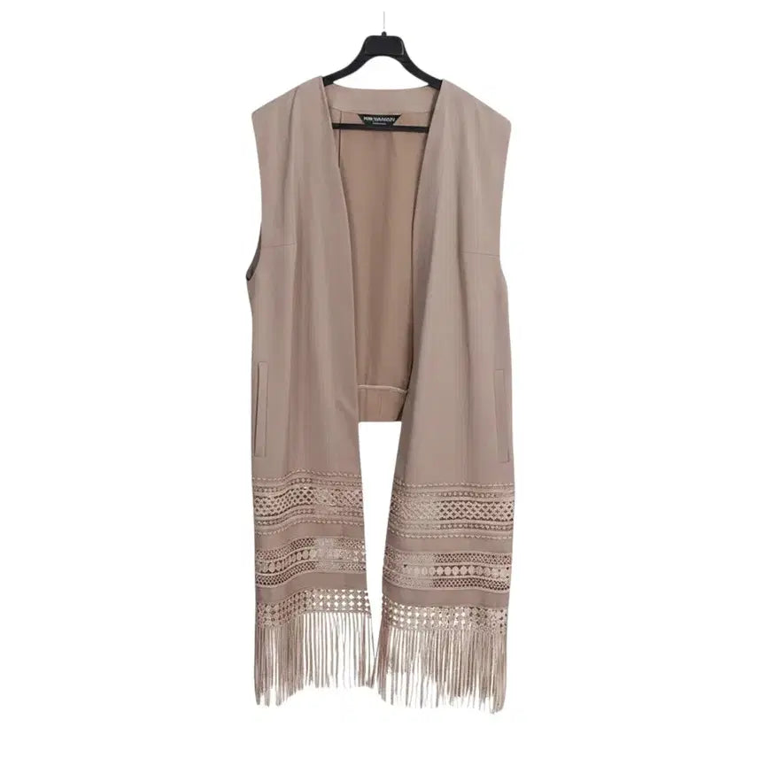 [BUNJANG] Yoonsoo Park Designer Collection Asymmetrical Vest (Women's Size 85) / 여성85/ 디자이너 박윤수 컬렉션 독특 언발 조끼 BG 21-5