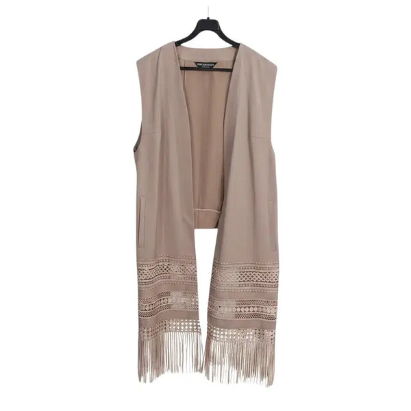 [BUNJANG] Yoonsoo Park Designer Collection Asymmetrical Vest (Women's Size 85) / 여성85/ 디자이너 박윤수 컬렉션 독특 언발 조끼 BG 21-5
