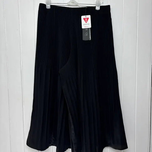 [BUNJANG] Parkchoonmoo Pleats Wide Banding Pants Black / 새상품 박춘무 플리츠 밴딩팬츠 S(55~free)  차