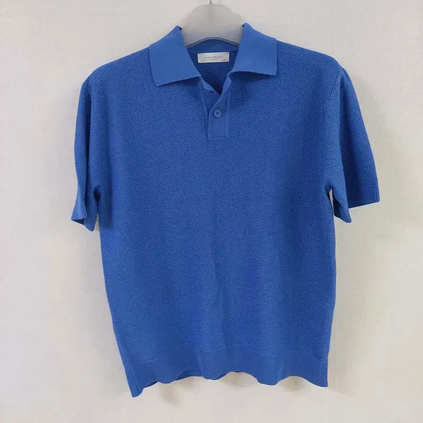 [BUNJANG] Mind Bridge Men's Oversized Short-Sleeve Knit T-Shirt (Size 100) / 우수/마인드브릿지 남성 반팔니트티 오버핏/100/구제24시/일일