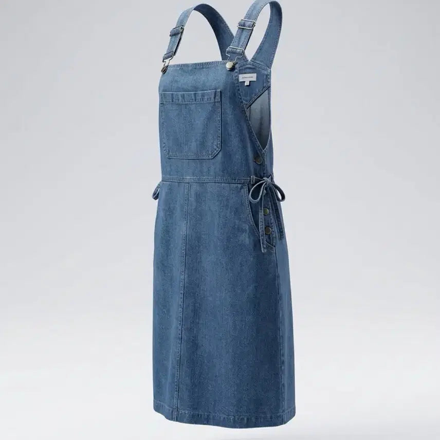 [BUNJANG] Bobson LADYS Denim Suspender Dress / 여성F/ BOBSON LADYS 서스펜더 멜빵 데님 원피스 21-12