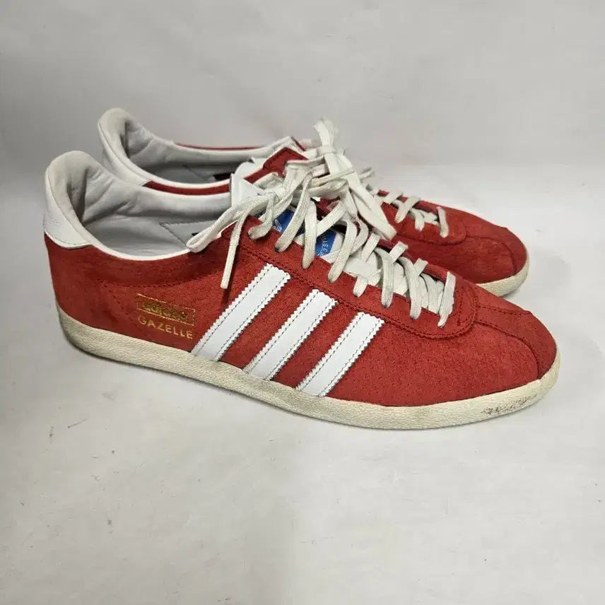 [BUNJANG] Adidas Gazelle OG University Red Sneakers / 아디다스 가젤 OG 유니버시티 레드 270