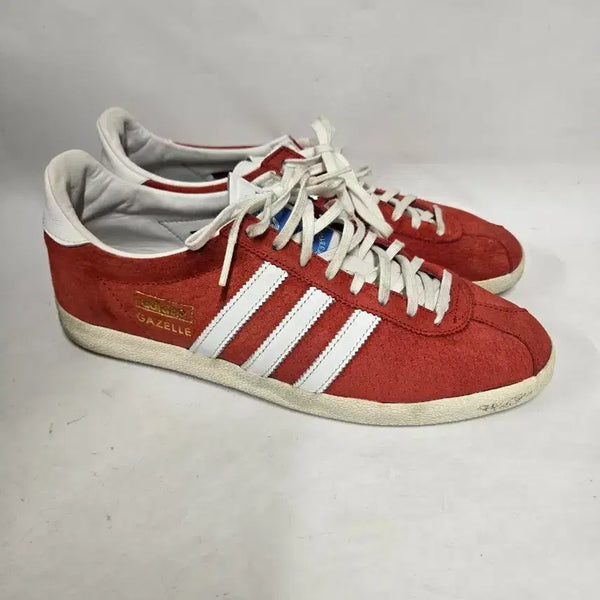 [BUNJANG] Adidas Gazelle OG University Red Sneakers / 아디다스 가젤 OG 유니버시티 레드 270