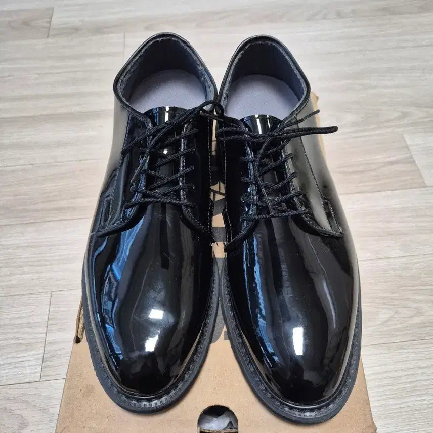[BUNJANG] Bates US Navy Uniform Shoes Glossy Black 265 / (265)베이츠 미해군단화 유광 Bates Uniform shoes