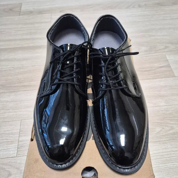 [BUNJANG] Bates US Navy Uniform Shoes Glossy Black 265 / (265)베이츠 미해군단화 유광 Bates Uniform shoes
