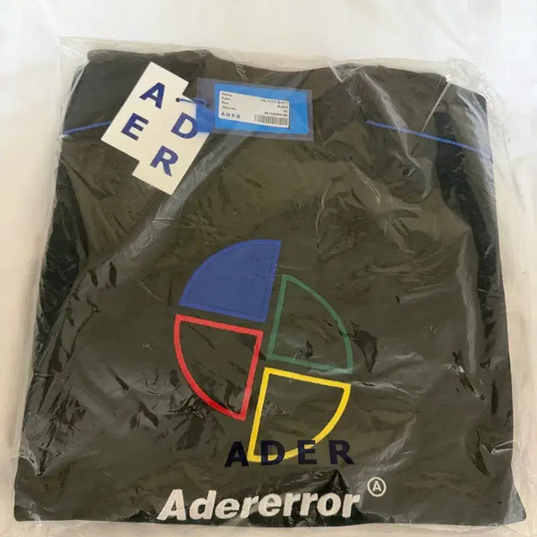 [BUNJANG] Ader Error Slice Logo Sweatshirt Black / 아더에러 슬라이스 로고 맨투맨 블랙 A2