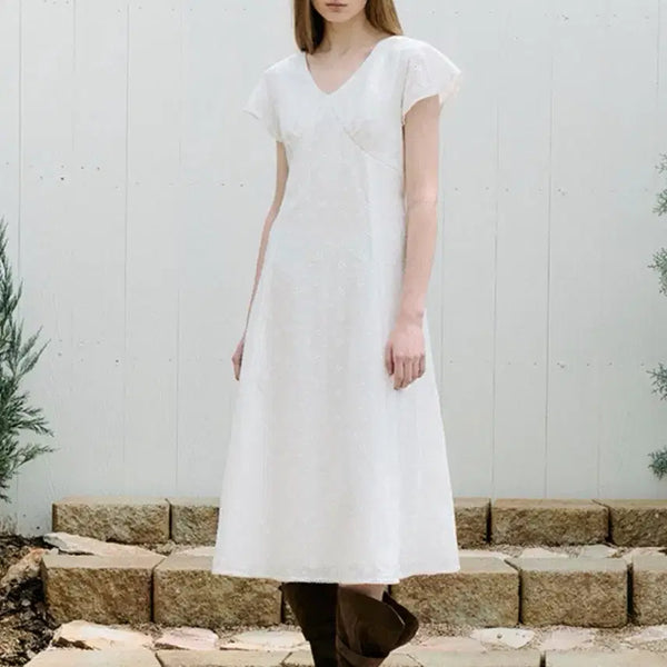 [BUNJANG] 2025 Laurèl Punching Long Dress Women's Size S / 여성S/ 25년신상 로라로라 펀칭 롱원피스 판매가15만9천WT 21-13