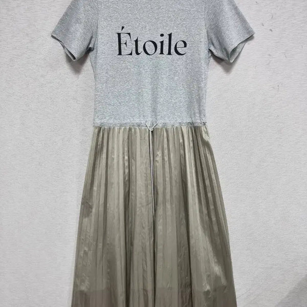 [BUNJANG] Thom Grey Hound Etoile Pleated Dress / 톰그레이하운드 에뚜왈 플리츠 원피스 여자55사이즈ㅡ0102ㅁㅁ