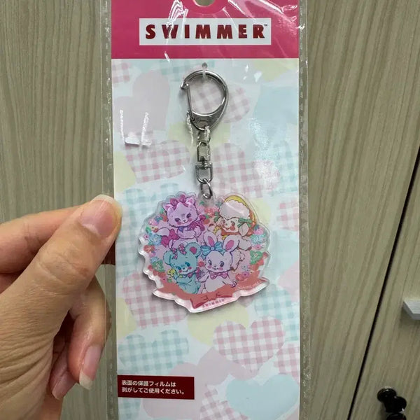 [BUNJANG] Swimmer Japanese Authentic Acrylic Keyring / 일본정품 스위머 아크릴 키링 새제품