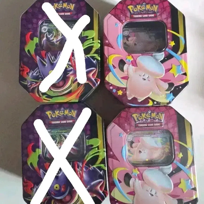 [BUNJANG] North America Pokemon Mega Clefable Tin Case / 북미 포켓몬 메가 픽시 틴 케이스