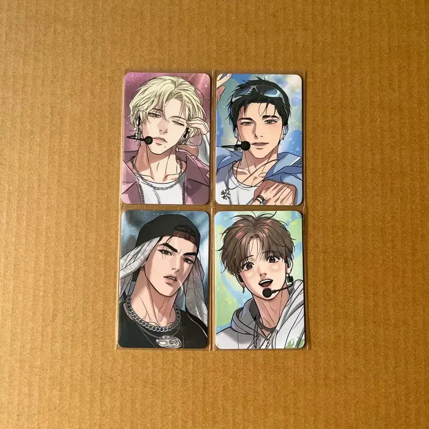 [BUNJANG] Sparkles Backlight Jinx Photocard Set (4 pcs) / 스파클즈 백라이트 징크스 포토카드 4장
