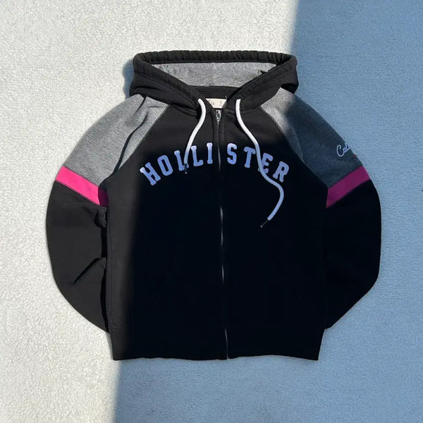 [BUNJANG] Hollister Arch Logo Zip-Up Hoodie S / 홀리스터 아치로고 후드집업