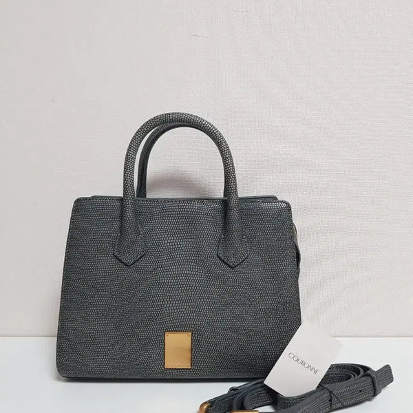 [BUNJANG] Couronne Leather Crossbody & Tote Bag / 쿠론 크로스 겸 토드백 ㅡ 실착 5회미만