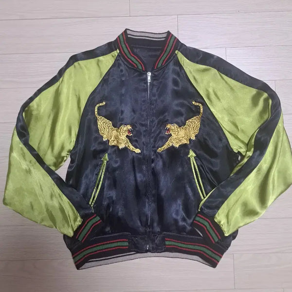 [BUNJANG] Crows Boya Harumichi Sukajan (Souvenir Jacket) / 크로우즈 보우야하루미치 월호병 스카쟌