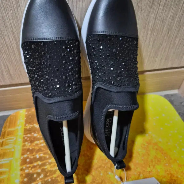 [BUNJANG] ZEOX Cubic Flats / 제옥스 큐빅 슈즈