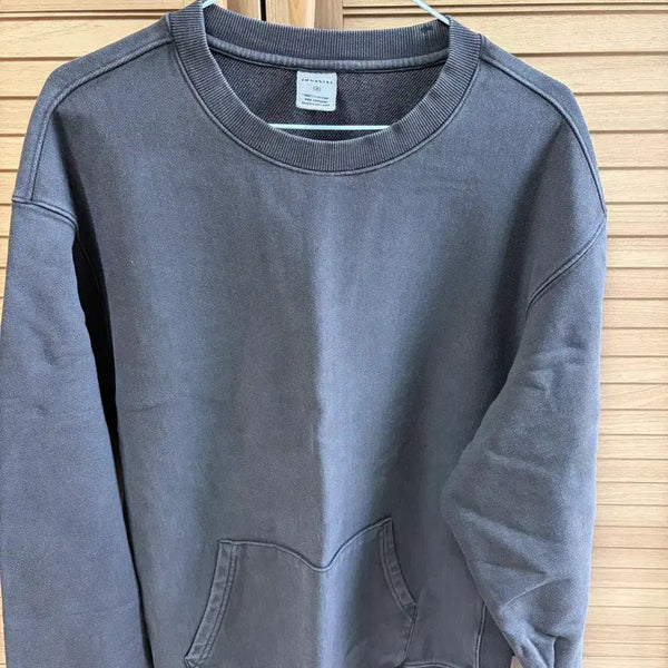 [BUNJANG] Kakhis Crewneck Sweatshirt Brown / 카키스 크루넥 맨투맨 브라운