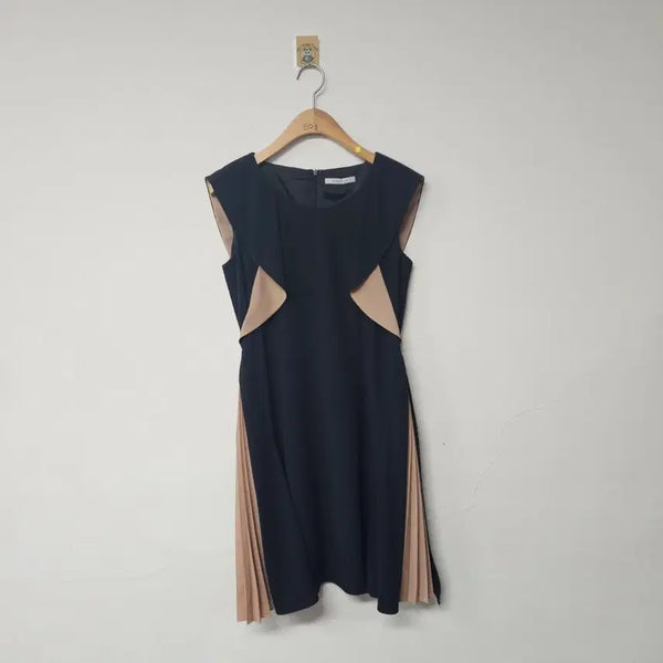 [BUNJANG] Minimum Pleated Dress Size 55 / 미니멈 플리츠 원피스 55사이즈 (E03)
