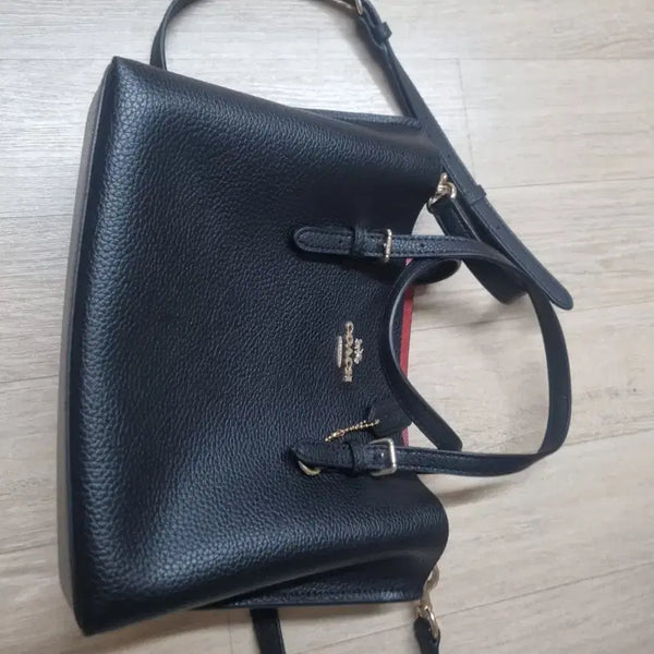 [BUNJANG] Coach Tote Bag Black Leather / 코치 토트백 블랙