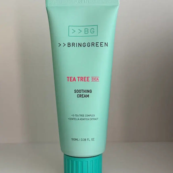 [BUNJANG] Bring Green Tea Tree Cica Soothing Cream Plus 100ml / 브링그린  티트리 시카 수딩 크림 플러스