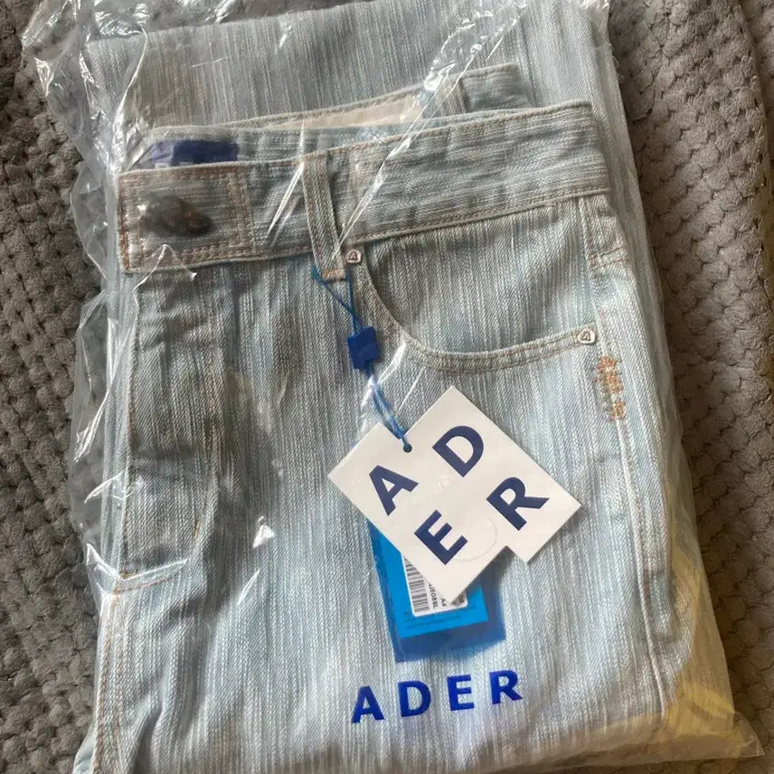 [BUNJANG] Ader Error Denim A4 Tote Bag / 새상품) 아더에러 데님 A4사이즈
